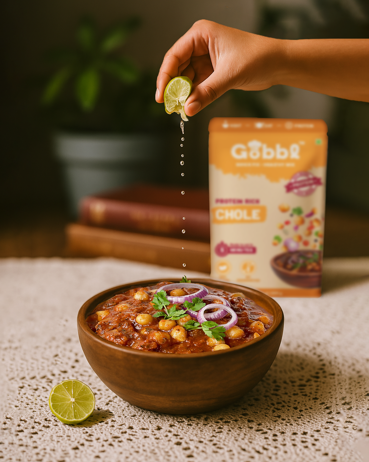 High Protein Chole